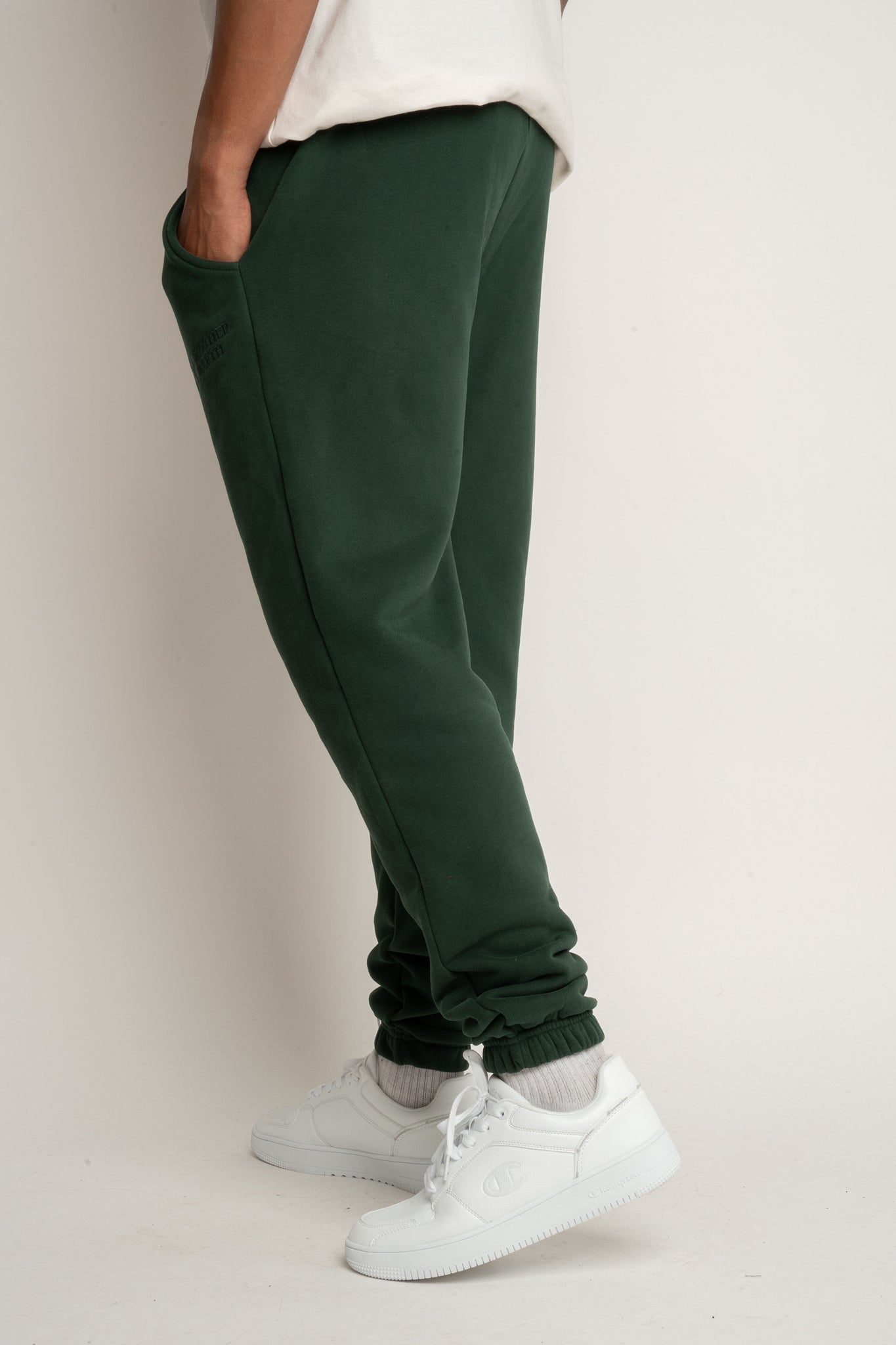 SPODNIE DRESOWE MĘSKIE CIEMNOZIELONE - CORADO