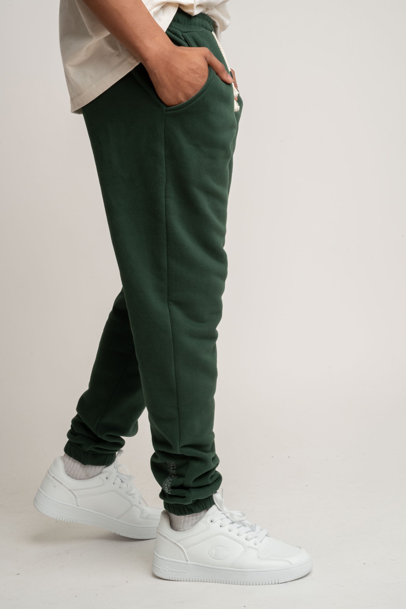 SPODNIE DRESOWE MĘSKIE CIEMNOZIELONE - CORADO