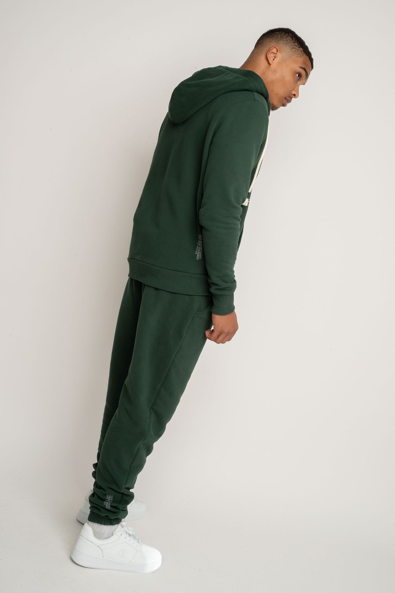 SPODNIE DRESOWE MĘSKIE CIEMNOZIELONE - CORADO