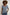 T-SHIRT Z EFEKTEM WASHED GRANATOWY - SEINE