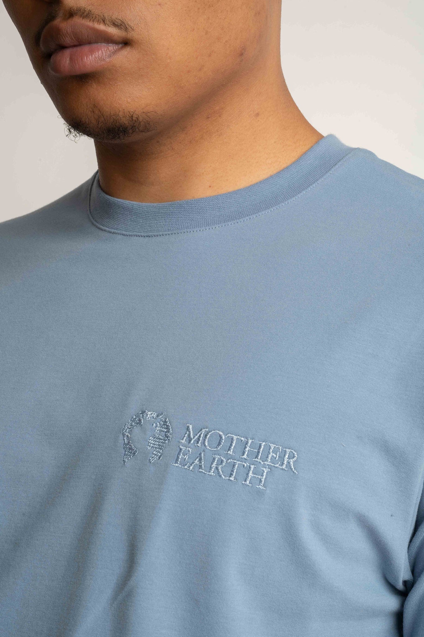 T-SHIRT MĘSKI CIEMNONIEBIESKI - EVEREST