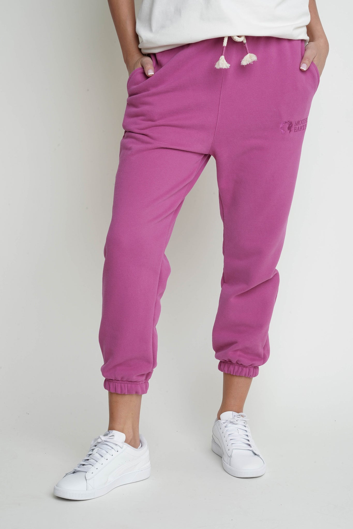 SPODNIE DRESOWE TYPU BAGGY 2nd DROP RÓŻOWE - KARPATOS