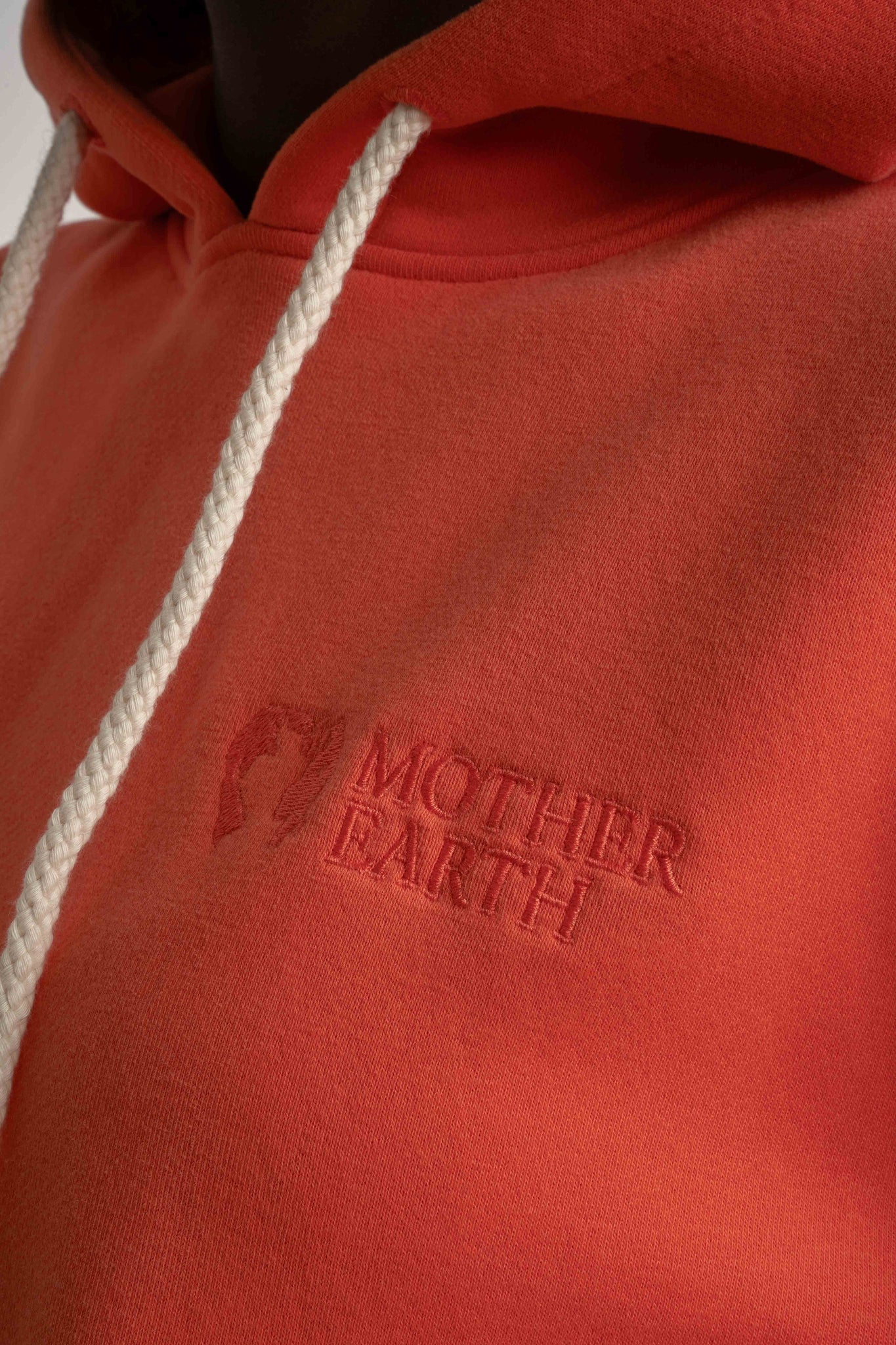 BLUZA Z KAPTUREM POMARAŃCZOWA - MOHELI