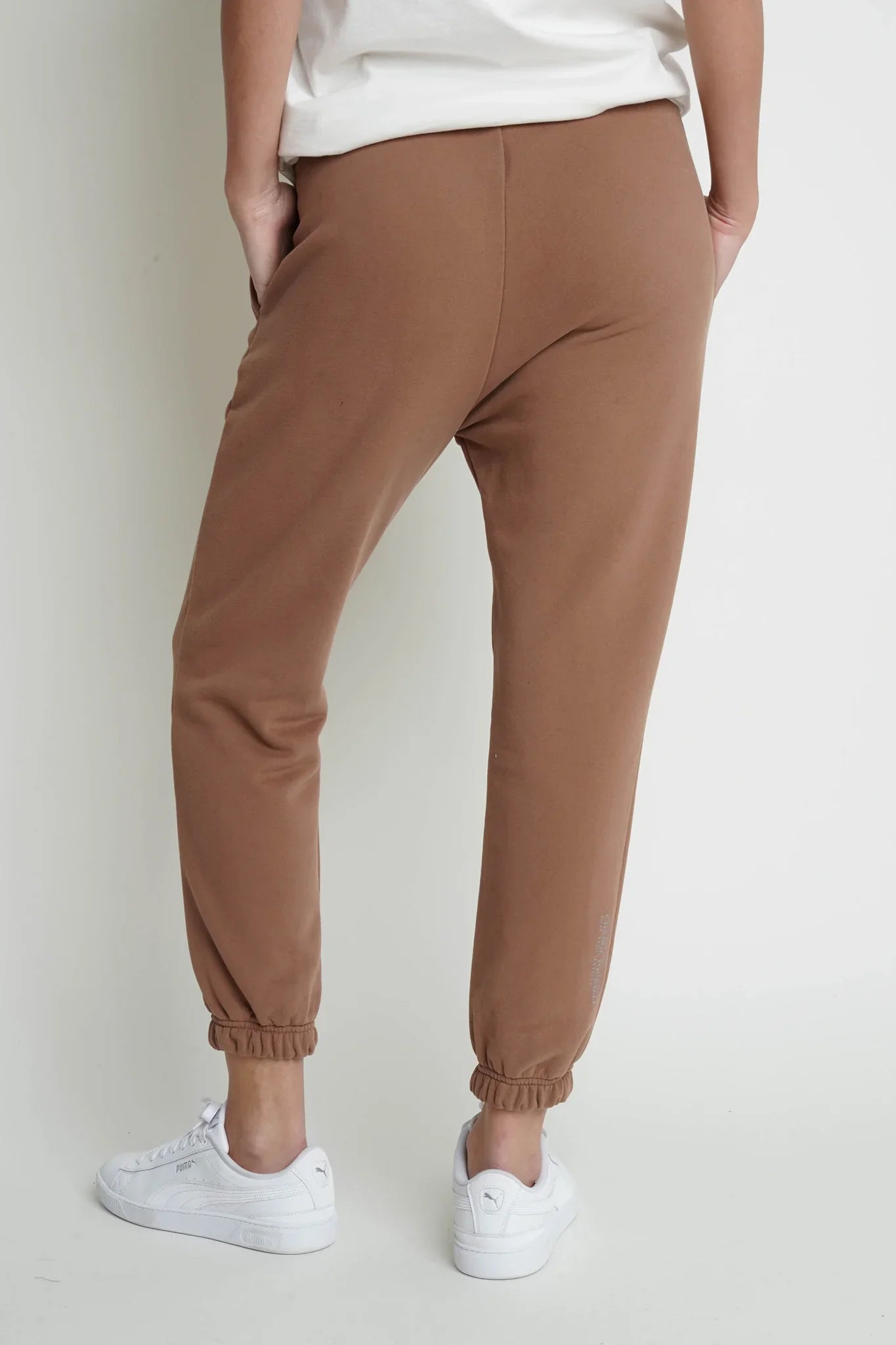 SPODNIE DRESOWE TYPU BAGGY 2nd DROP BRĄZOWE - KARPATOS