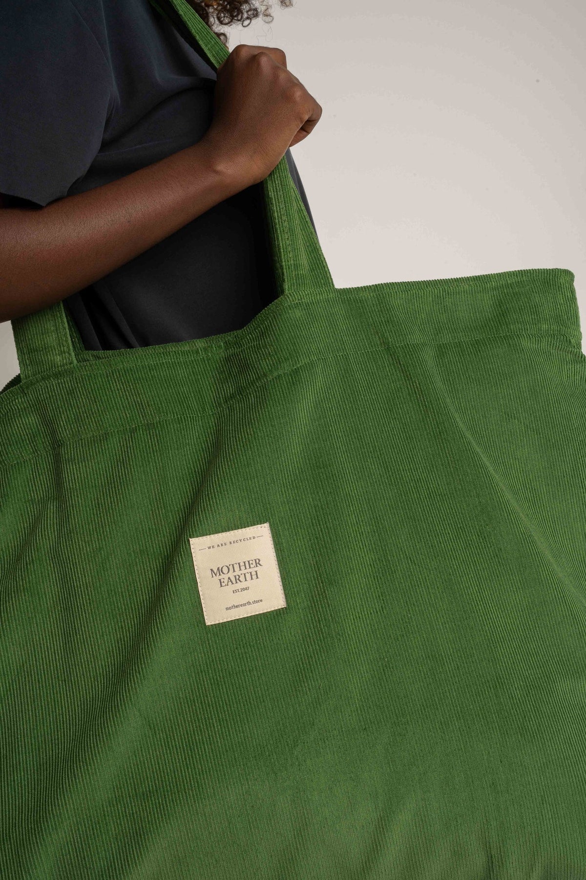 TORBA TYPU SHOPPER  BAG ZIELONA - ADALAR