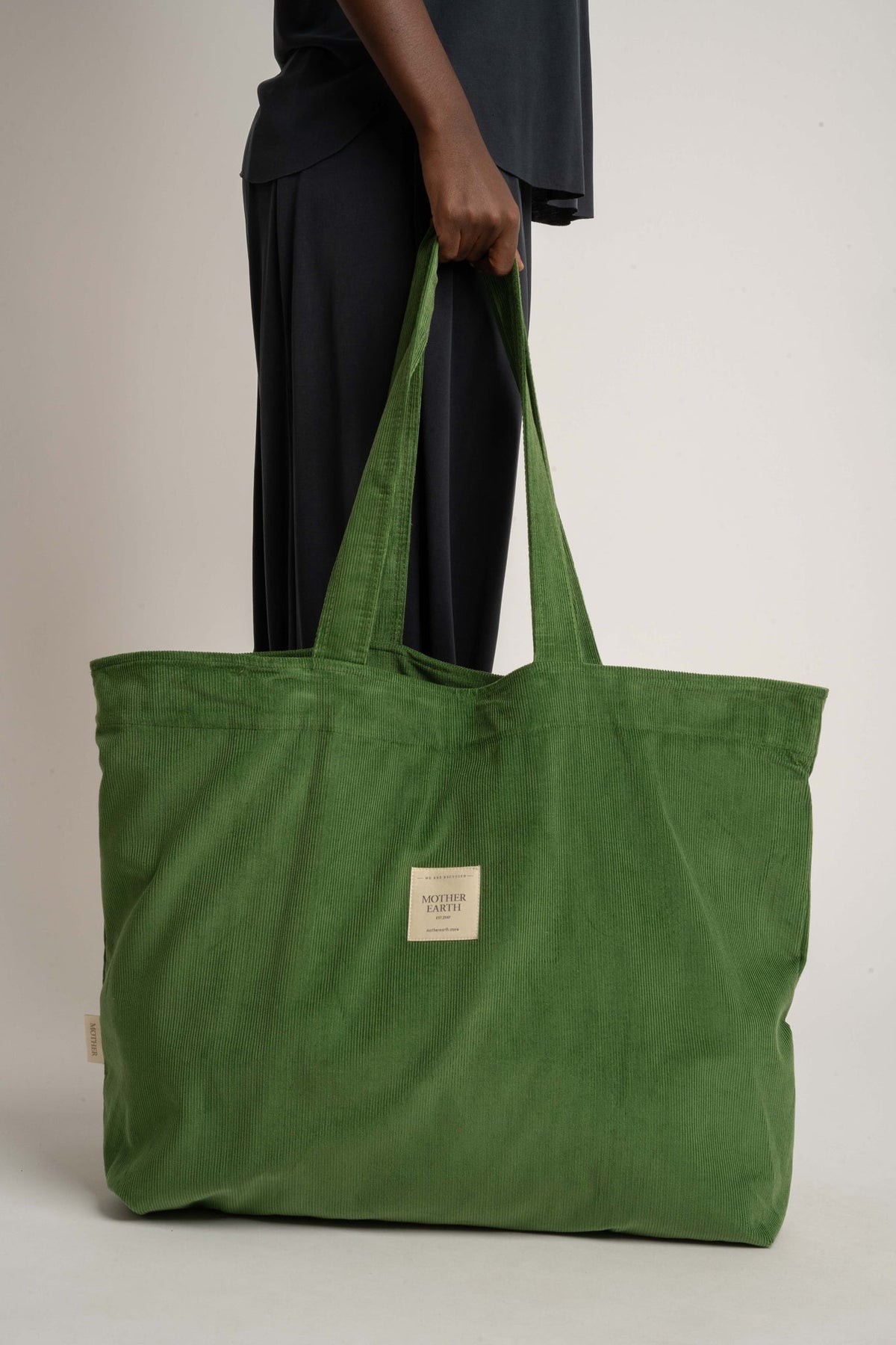 TORBA TYPU SHOPPER  BAG ZIELONA - ADALAR