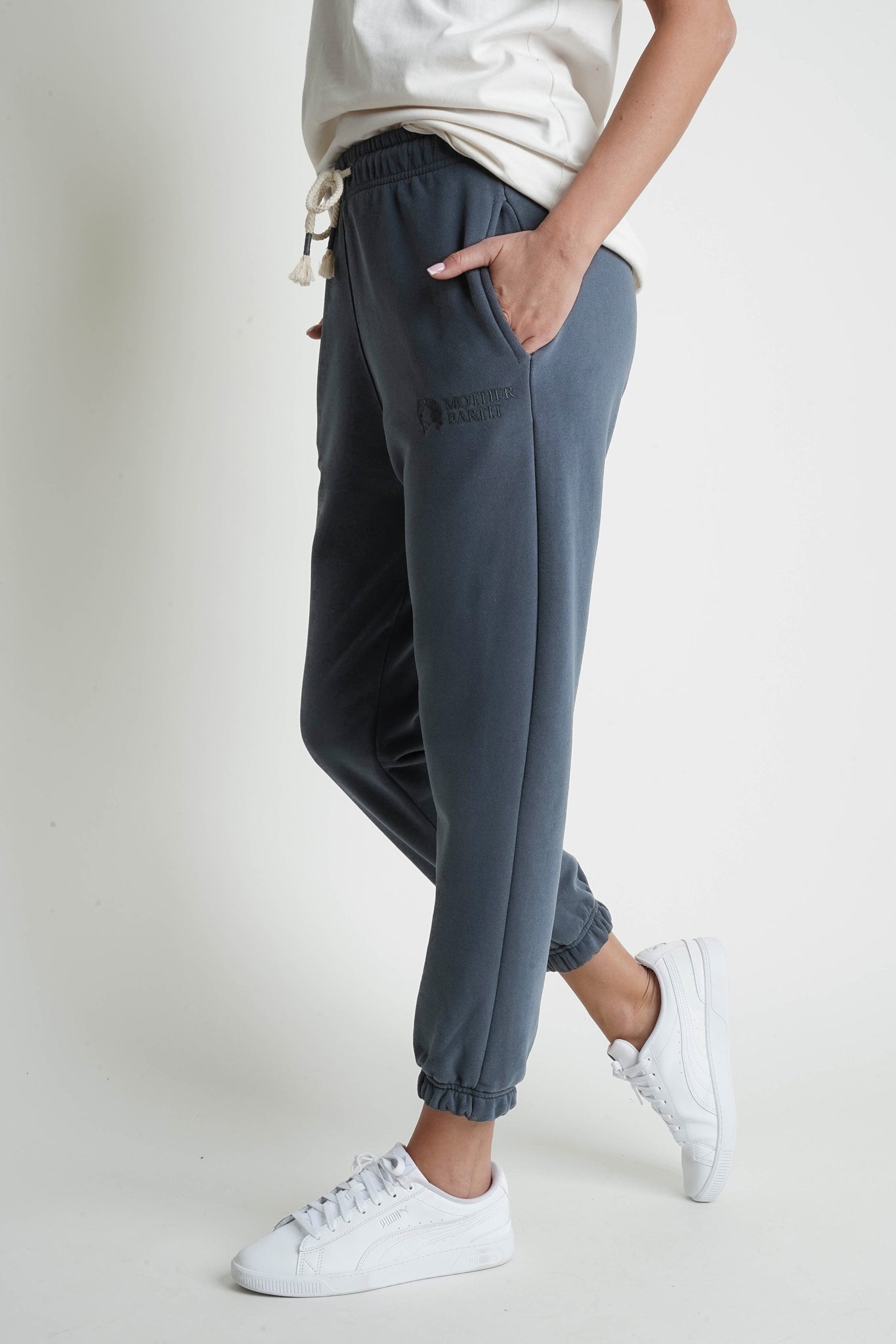 SPODNIE DRESOWE TYPU BAGGY 2nd DROP GRAFITOWE - KARPATOS