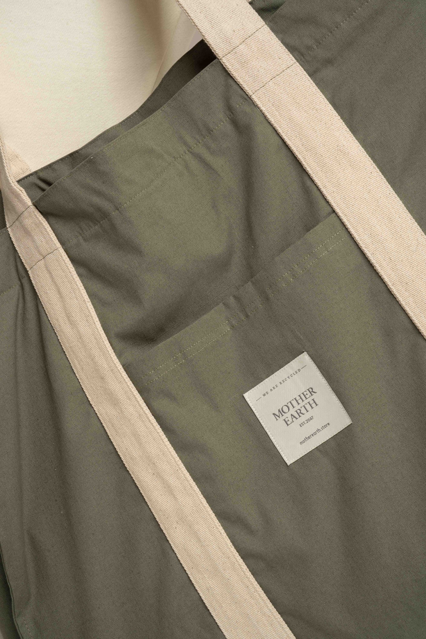 TORBA TYPU SHOPPER  BAG KHAKI - LIDO