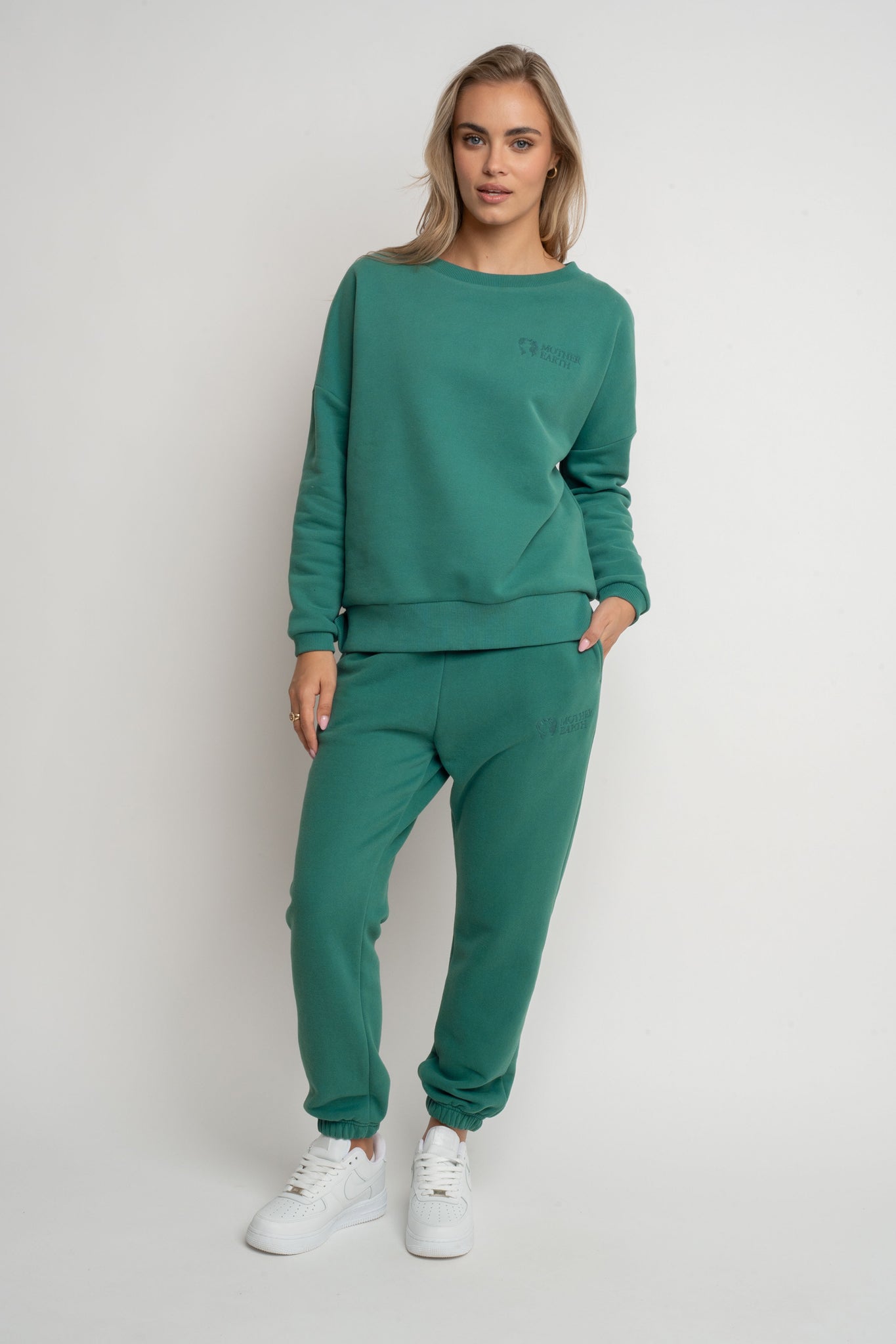SPODNIE DRESOWE TYPU BAGGY ZIELONE - KARPATOS