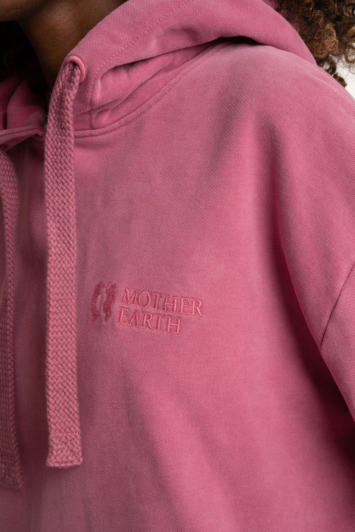 WASHED HOODIE PINK - LAPLAND