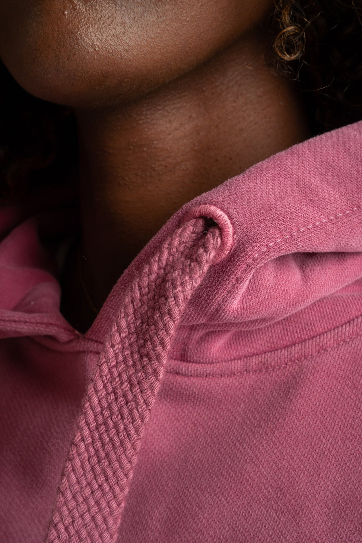 WASHED HOODIE PINK - LAPLAND