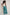 WIDE LEG WASHED TURQUOISE SWEATPANTS - ESBJERG