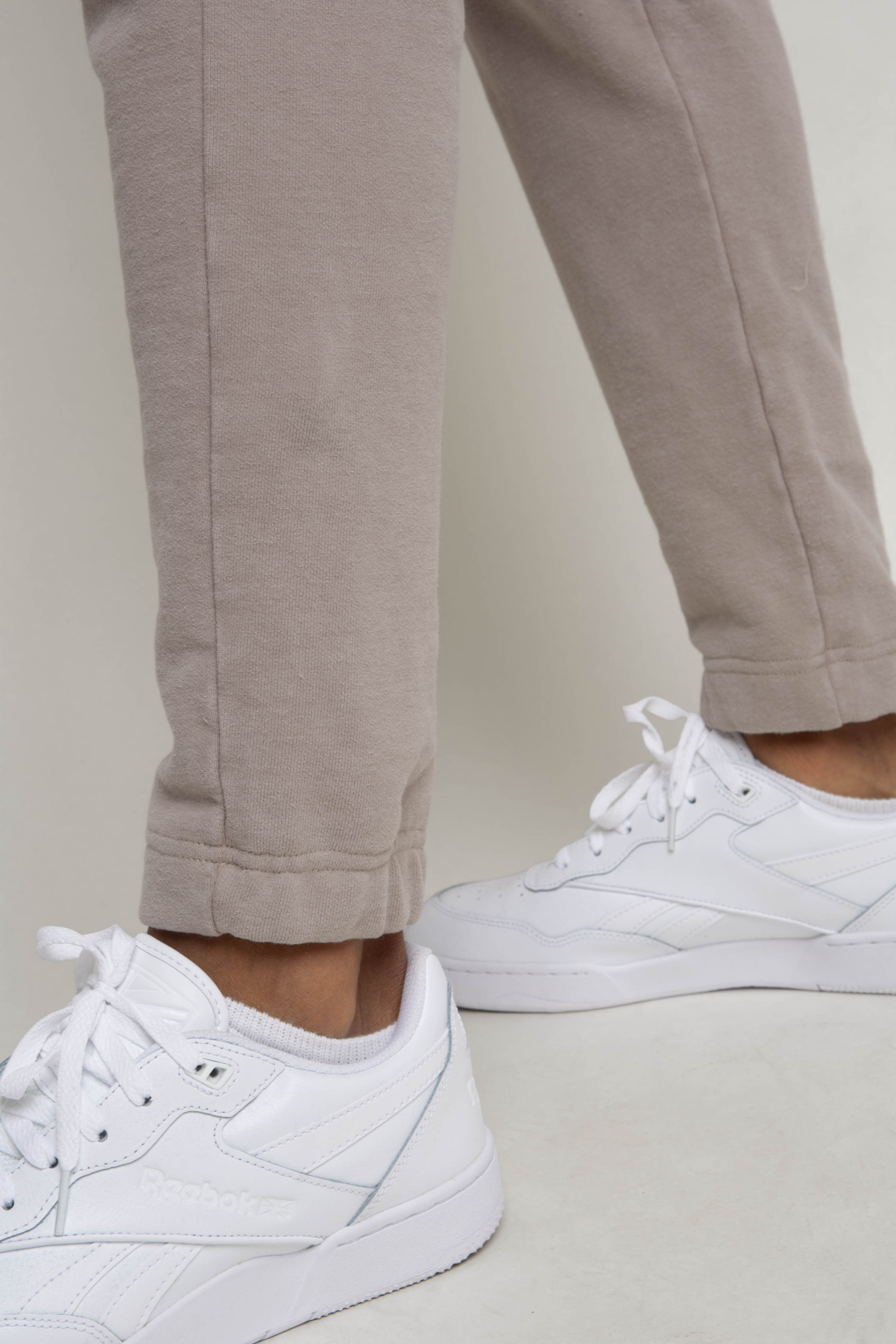 MEN'S WASHED EFFECT BEIGE SWEATPANTS - CORADO