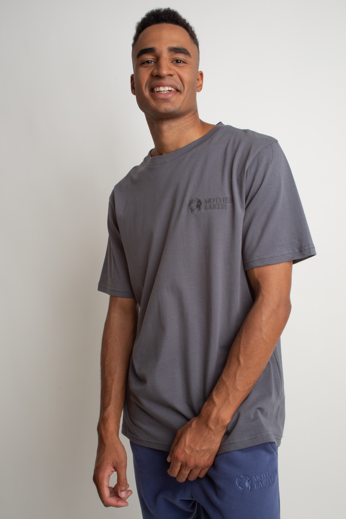 T-SHIRT MĘSKI CIEMNOSZARY - OAHU